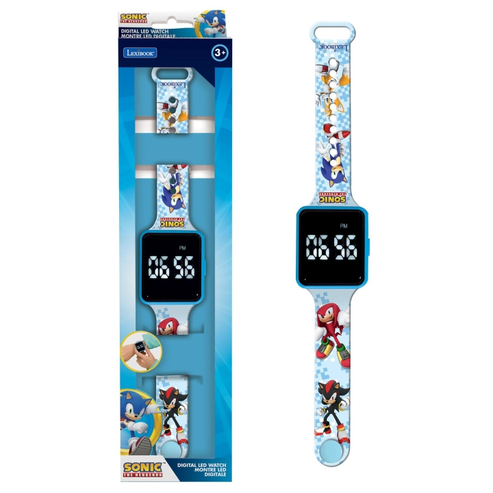 Lexibook Sonic LED digitalur - (DMW060SN) i gruppen SPORT, FRITID & HOBBY / Smartwatch & Aktivitetsmåler / Smartwatch til børn hos TP E-commerce Nordic AB (D12224)