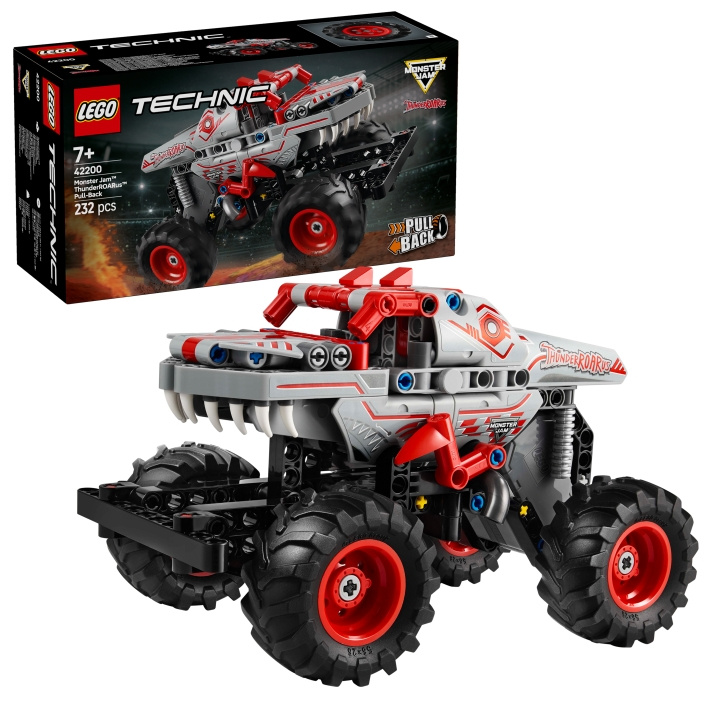 LEGO Technic - Monster Jam™ ThunderROARus™ Pull-Back (42200) i gruppen LEGETØJ, BØRN & BABY / Legetøj / Bygge legesager / Lego hos TP E-commerce Nordic AB (D12238)