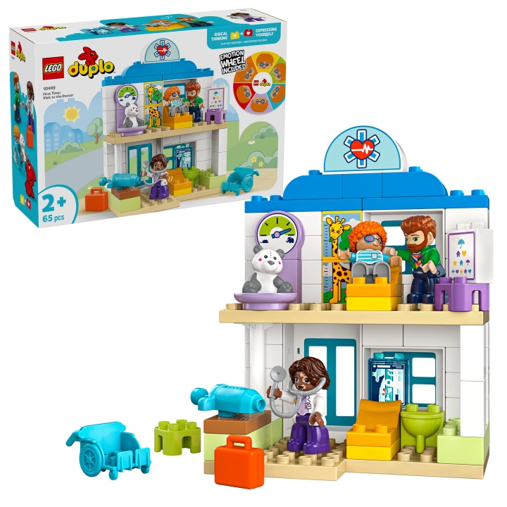 LEGO DUPLO Town - Første gang: Besøg hos lægen (10449) i gruppen LEGETØJ, BØRN & BABY / Legetøj / Bygge legesager / Lego hos TP E-commerce Nordic AB (D12242)