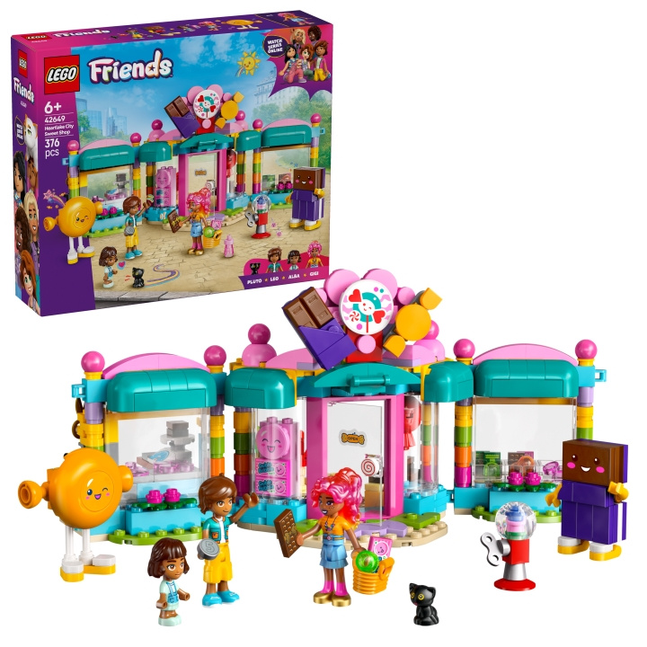 LEGO LEGO Friends - Heartlake City Sweet Shop (42649) i gruppen LEGETØJ, BØRN & BABY / Legetøj / Bygge legesager / Lego hos TP E-commerce Nordic AB (D12283)
