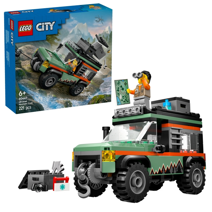 LEGO LEGO City - Off-Road 4x4 bjergbil (60447) i gruppen LEGETØJ, BØRN & BABY / Legetøj / Bygge legesager / Lego hos TP E-commerce Nordic AB (D12302)
