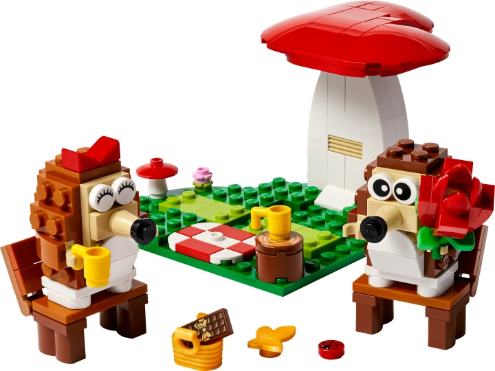 LEGO LEGO Ikonisk - Pindsvinet på picnic (40711) i gruppen LEGETØJ, BØRN & BABY / Legetøj / Bygge legesager / Lego hos TP E-commerce Nordic AB (D12306)