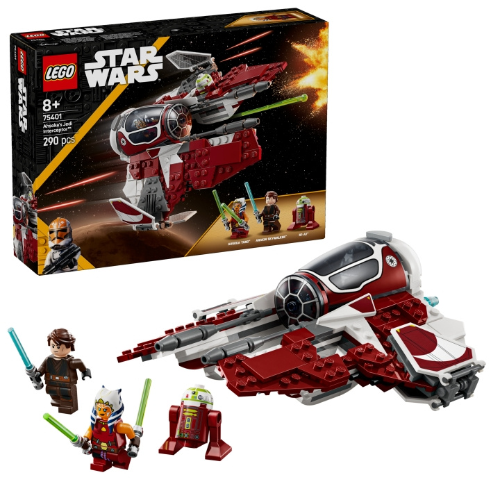 LEGO Star Wars TM - Ahsokas Jedi Interceptor (75401) i gruppen LEGETØJ, BØRN & BABY / Legetøj / Bygge legesager / Lego hos TP E-commerce Nordic AB (D12318)