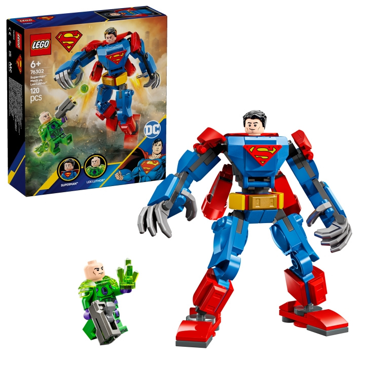 LEGO Super Heroes - Superman™ Mech vs. Lex Luthor™ (76302) i gruppen LEGETØJ, BØRN & BABY / Legetøj / Bygge legesager / Lego hos TP E-commerce Nordic AB (D12322)