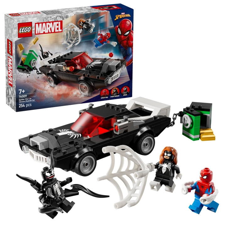 LEGO Super Heroes - Spider-Man vs. Venom muskelbil (76309) i gruppen LEGETØJ, BØRN & BABY / Legetøj / Bygge legesager / Lego hos TP E-commerce Nordic AB (D12323)