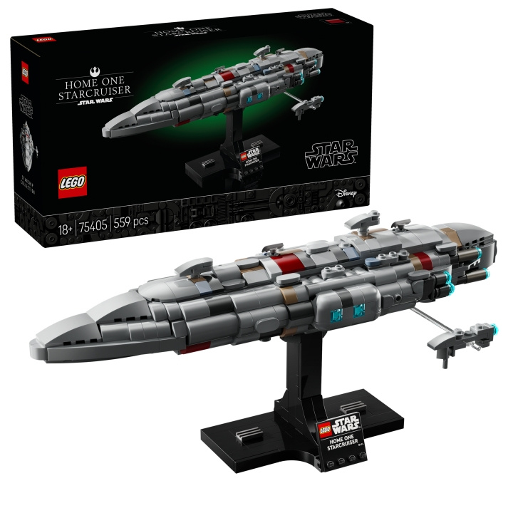 LEGO Star Wars TM - Home One Starcruiser (75405) i gruppen LEGETØJ, BØRN & BABY / Legetøj / Bygge legesager / Lego hos TP E-commerce Nordic AB (D12351)