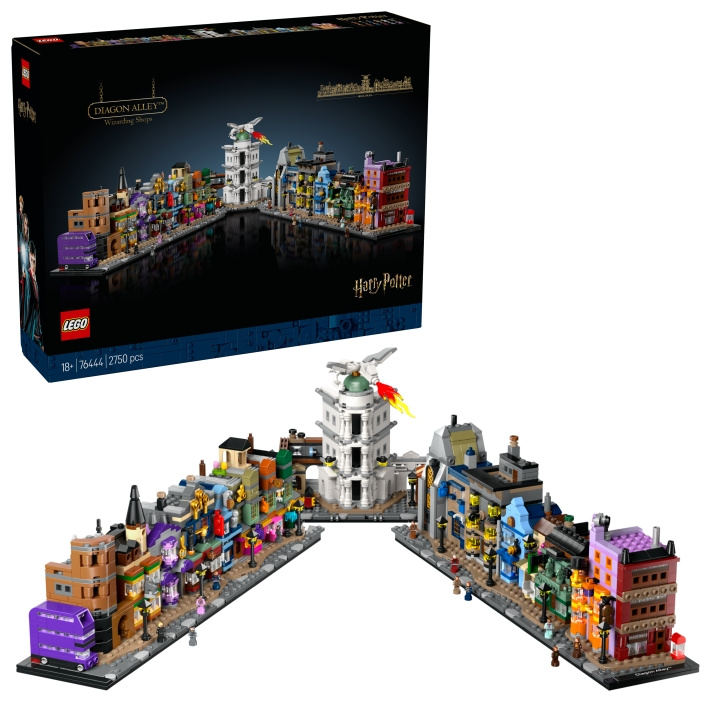 LEGO Harry Potter TM - Diagon Alley Wizarding Shops (76444) i gruppen LEGETØJ, BØRN & BABY / Legetøj / Bygge legesager / Lego hos TP E-commerce Nordic AB (D12356)