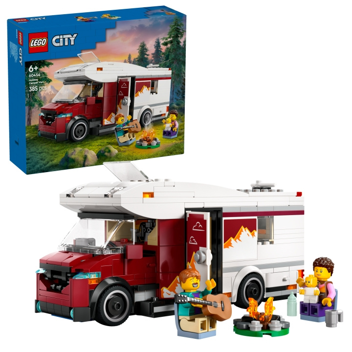 LEGO LEGO City - Holiday Adventure Camper Van (60454) i gruppen LEGETØJ, BØRN & BABY / Legetøj / Bygge legesager / Lego hos TP E-commerce Nordic AB (D12418)