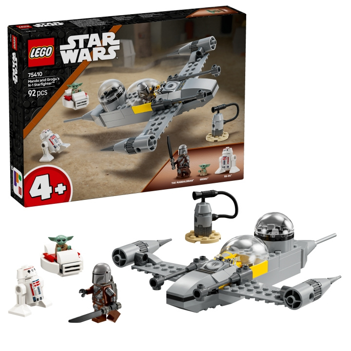 LEGO Star Wars TM - Mando og Grogus N-1 Starfighter (75410) i gruppen LEGETØJ, BØRN & BABY / Legetøj / Bygge legesager / Lego hos TP E-commerce Nordic AB (D12435)