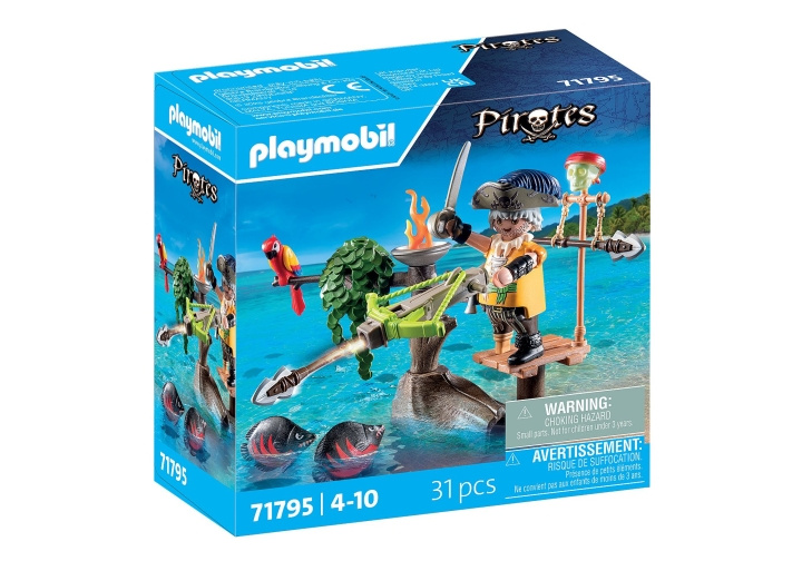 Playmobil Pirat med ballista (71795) i gruppen LEGETØJ, BØRN & BABY / Legetøj / Legesæt hos TP E-commerce Nordic AB (D12439)