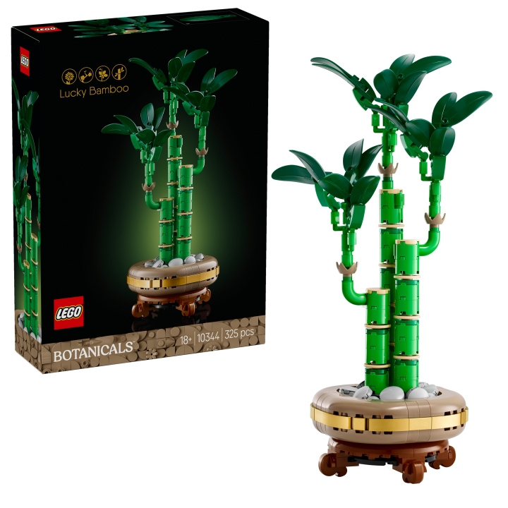 LEGO Botaniske planter - Lucky Bamboo (10344) i gruppen LEGETØJ, BØRN & BABY / Legetøj / Bygge legesager / Lego hos TP E-commerce Nordic AB (D12540)