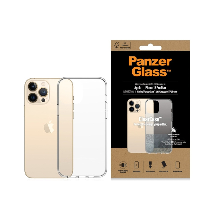 PanzerGlass - ClearCase iPhone 13 Pro Max - Gennemsigtig i gruppen SMARTPHONES & TABLETS / Mobil Beskyttelse / Apple / iPhone 13 Pro Max hos TP E-commerce Nordic AB (D12556)