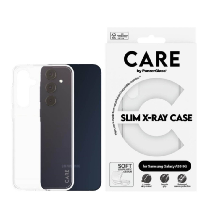 CARE by PanzerGlass - Etui - Samsung A55 5G i gruppen SMARTPHONES & TABLETS / Mobil Beskyttelse / Samsung hos TP E-commerce Nordic AB (D12585)
