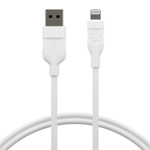 dbramante1928 USB-A til Lightning-kabel, 1,2 m, - Hvid i gruppen SMARTPHONES & TABLETS / Opladere og kabler / Kabler / Kabler Lightning hos TP E-commerce Nordic AB (D12635)