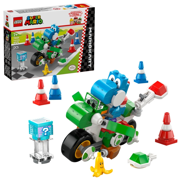 LEGO Super Mario - Mario Kart™ - Yoshi Bike (72031) i gruppen LEGETØJ, BØRN & BABY / Legetøj / Bygge legesager / Lego hos TP E-commerce Nordic AB (D12682)