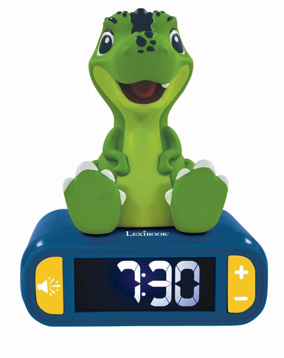 Lexibook Dino - digitalt 3D-vækkeur (RL800DINO) i gruppen HJEM, HUS & HAVE / Ure og tællere / Vækkeure hos TP E-commerce Nordic AB (D12709)