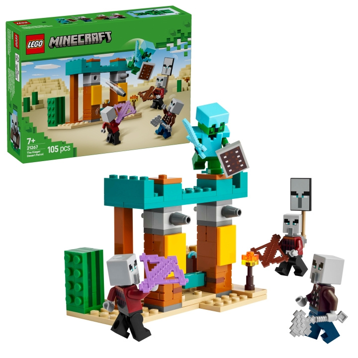 LEGO Minecraft - Illager-ørkenpatruljen (21267) i gruppen LEGETØJ, BØRN & BABY / Legetøj / Bygge legesager / Lego hos TP E-commerce Nordic AB (D12741)