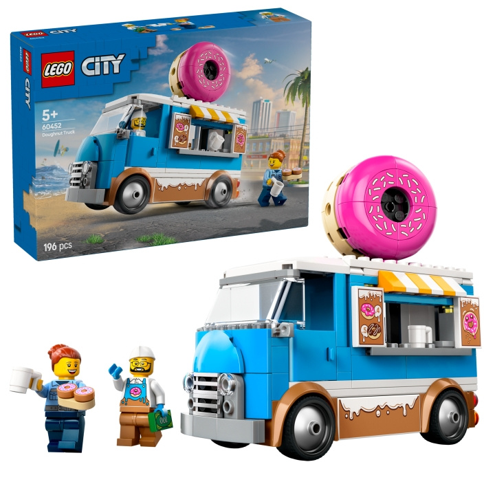 LEGO LEGO City - Doughnut Truck (60452) i gruppen LEGETØJ, BØRN & BABY / Legetøj / Bygge legesager / Lego hos TP E-commerce Nordic AB (D12743)