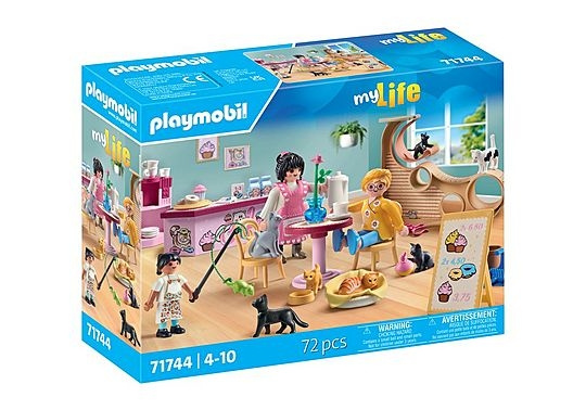 Playmobil Kattecafé (71744) i gruppen LEGETØJ, BØRN & BABY / Legetøj / Legesæt hos TP E-commerce Nordic AB (D12792)