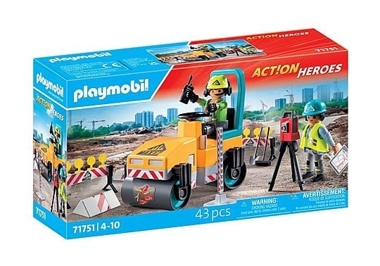 Playmobil Vejarbejde (71751) i gruppen LEGETØJ, BØRN & BABY / Legetøj / Legesæt hos TP E-commerce Nordic AB (D12795)