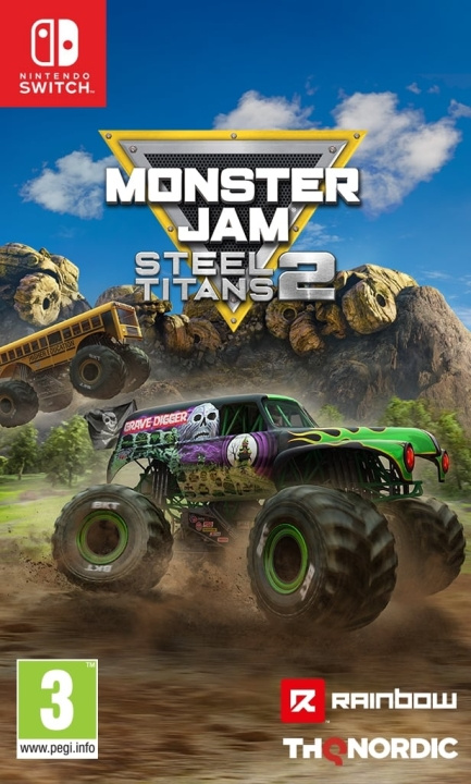 Monster Jam Steel Titans 2 (Switch) i gruppen HJEMMEELEKTRONIK / Spilkonsoller og tilbehør / Nintendo Switch / Spil hos TP E-commerce Nordic AB (D12828)