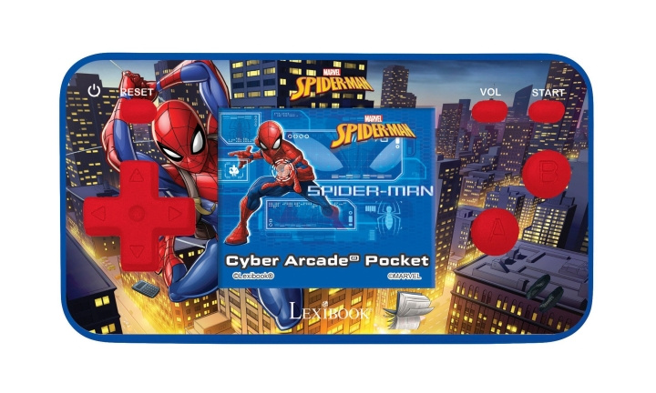 Lexibook Spider-Man - Håndholdt konsol Cyber Arcade® Pocket 1,8\'\' (JL1895SP) i gruppen LEGETØJ, BØRN & BABY / Legetøj / Legetøj hos TP E-commerce Nordic AB (D12839)