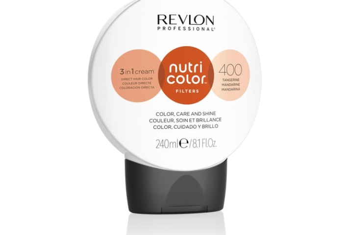 Revlon Nutri Color Filters Fashion 240 ml - 400 Tangerine i gruppen SKØNHED & HELSE / Hår og styling / Hårpleje / Hårfarve / Hårfarve & Farve bombe hos TP E-commerce Nordic AB (D12856)