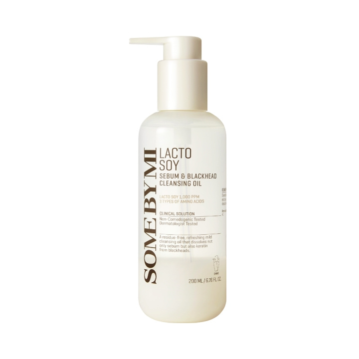 Some By Mi Lactosoy Sebum & Blackhead Cleansing Oil - 200 ml i gruppen SKØNHED & HELSE / Hudpleje / Ansigt / Ansigtsolie hos TP E-commerce Nordic AB (D12873)