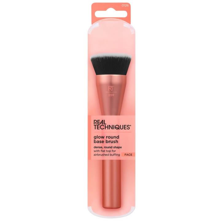 Real Techniques Glow rund basisbørste i gruppen SKØNHED & HELSE / Makeup / Værktøj & Makeup sæt / Børster og pensler hos TP E-commerce Nordic AB (D12875)