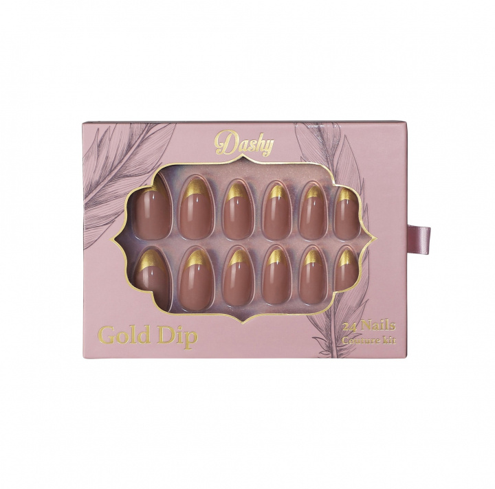 Dashy Negle - Gold Dip i gruppen SKØNHED & HELSE / Manicure / pedicure / Neglebehandling hos TP E-commerce Nordic AB (D12893)