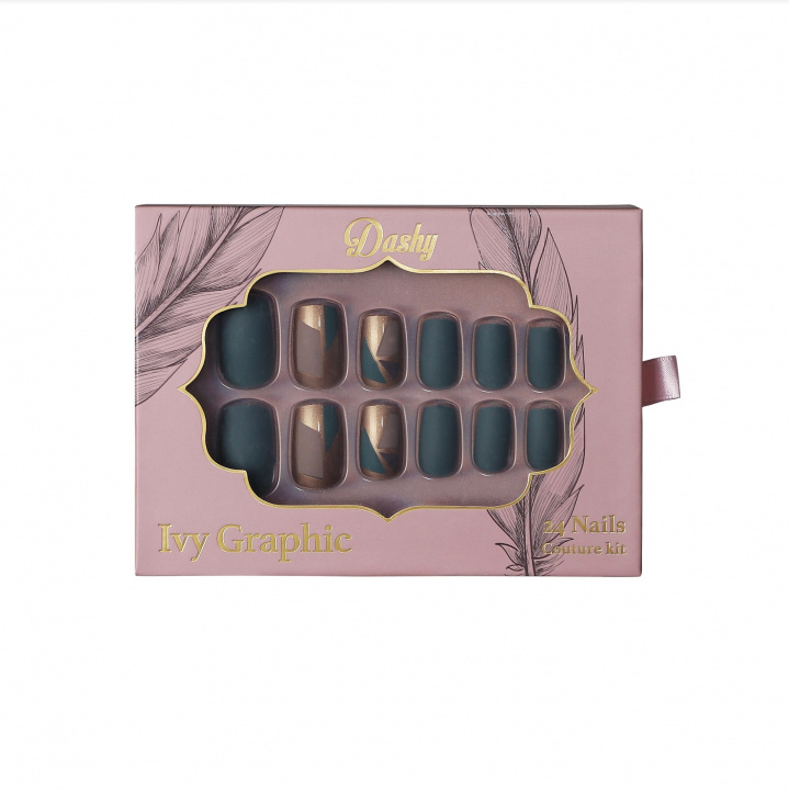 Dashy Negle - Ivy Graphic i gruppen SKØNHED & HELSE / Manicure / pedicure / Neglebehandling hos TP E-commerce Nordic AB (D12896)