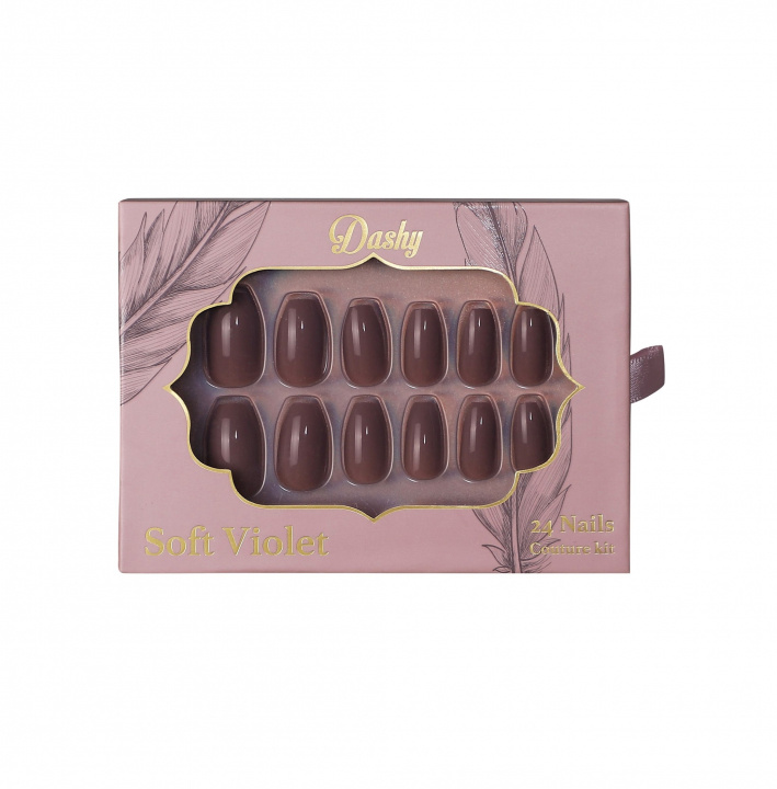 Dashy Negle - Blød violet i gruppen SKØNHED & HELSE / Manicure / pedicure / Neglebehandling hos TP E-commerce Nordic AB (D12897)