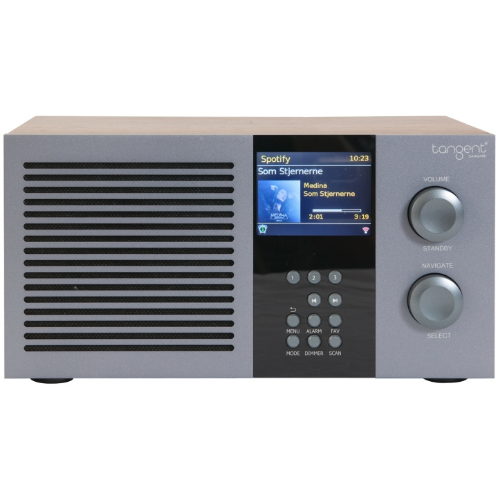 Tangent Radio Tre Valnöt i gruppen HJEMMEELEKTRONIK / Lyd & billede / Hjemmebiograf, HiFi & Bærbar / Radio og vækkeure / Radio hos TP E-commerce Nordic AB (D12968)
