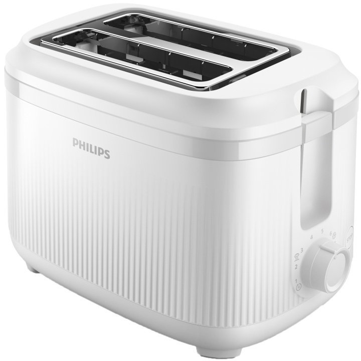 Philips Brödrost HD2511/00 Arctic White 3000 serien i gruppen HJEM, HUS & HAVE / Husholdningsapparater / Brødristere & Sandwich Makers / Brødristere hos TP E-commerce Nordic AB (D12976)