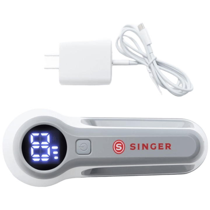 Singer Noppborttagare Uppladdningsbar USB C 3st Hastigheter i gruppen HJEM, HUS & HAVE / Tøjpleje / Øvrig tøjpleje hos TP E-commerce Nordic AB (D12977)