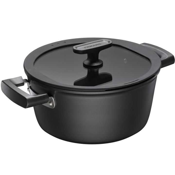 Fiskars Gryta Hard Face 3,5 L med lock Keramisk 1075526 i gruppen HJEM, HUS & HAVE / Køkkenredskaber / Gryder og kasseroller hos TP E-commerce Nordic AB (D12988)