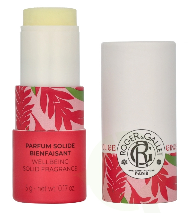 Roger & Gallet Gingembre Rouge Wellb. Solid Fragrance Stick 5 g i gruppen SKØNHED & HELSE / Duft & Parfume / Parfume / Parfume til hende hos TP E-commerce Nordic AB (D13026)