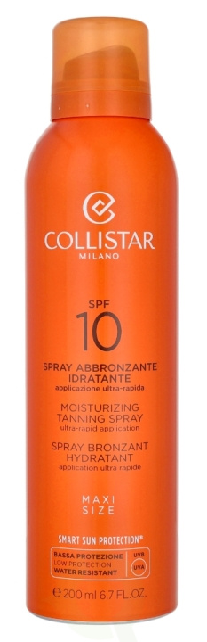 Collistar Moisturizing Tanning Spray SPF10 200 ml i gruppen SKØNHED & HELSE / Hudpleje / Tanning / Solbeskyttelse hos TP E-commerce Nordic AB (D13075)