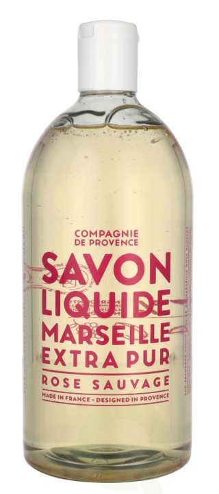 Compagnie De Provence Marseille Liquid Soap 1000 ml Wild Rose i gruppen SKØNHED & HELSE / Hudpleje / Kropspleje / Bad & brusecreme hos TP E-commerce Nordic AB (D13133)