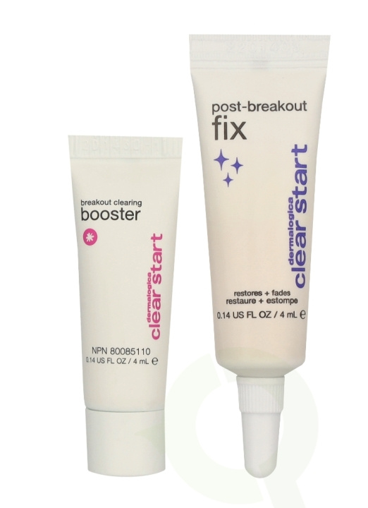 Dermalogica Clear Start Emergency Breakout Set 8 ml Cleansing Booster 4ml/Post-Breakout Fix 4ml i gruppen SKØNHED & HELSE / Hudpleje / Ansigt / Hudserum hos TP E-commerce Nordic AB (D13148)