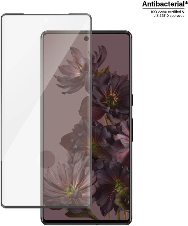 PanzerGlass panserglas, Google Pixel 7 Pro, sort ramme i gruppen SMARTPHONES & TABLETS / Mobil Beskyttelse / Google hos TP E-commerce Nordic AB (D13457)