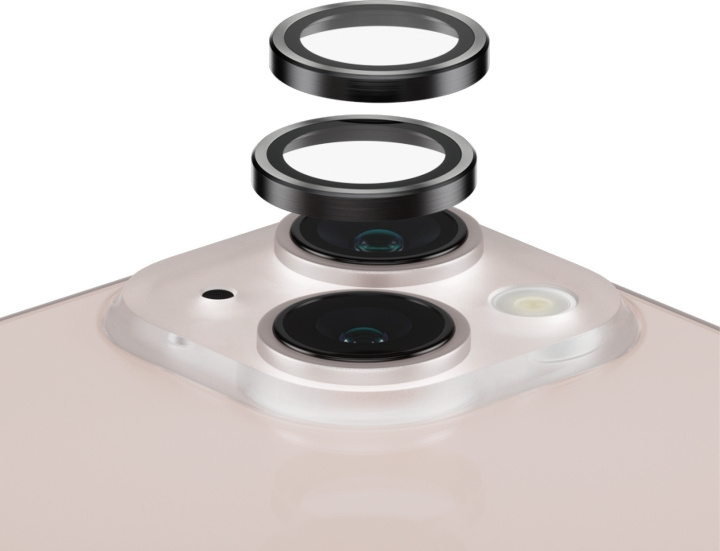 PanzerGlass Hoops cover til kameralinse, iPhone 13 / 13 mini, sort i gruppen SMARTPHONES & TABLETS / Mobil Beskyttelse / Apple / iPhone 13 Mini hos TP E-commerce Nordic AB (D13492)