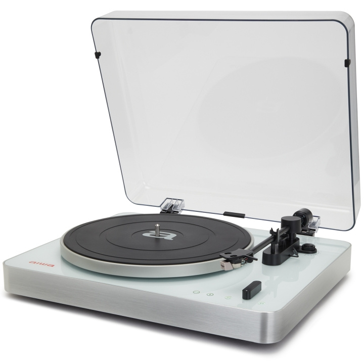 AIWA Skivspelare Premium Vit i gruppen HJEMMEELEKTRONIK / Lyd & billede / Hjemmebiograf, HiFi & Bærbar / Kompakt stereo & pladespiller hos TP E-commerce Nordic AB (D13554)