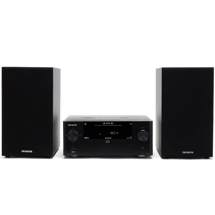 AIWA Mini Stereo Hifii-system i gruppen HJEMMEELEKTRONIK / Lyd & billede / Hjemmebiograf, HiFi & Bærbar hos TP E-commerce Nordic AB (D13557)