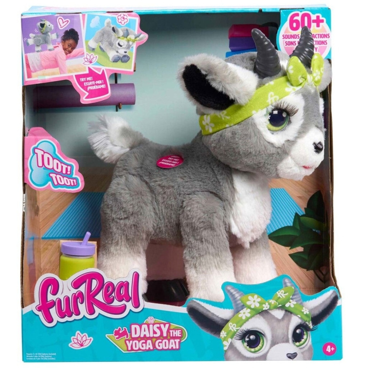 FurReal Daisy Yoga-geden 29 cm (272-28104) i gruppen LEGETØJ, BØRN & BABY / Legetøj / Elektronik og medier / Interaktivt legetøj hos TP E-commerce Nordic AB (D13763)