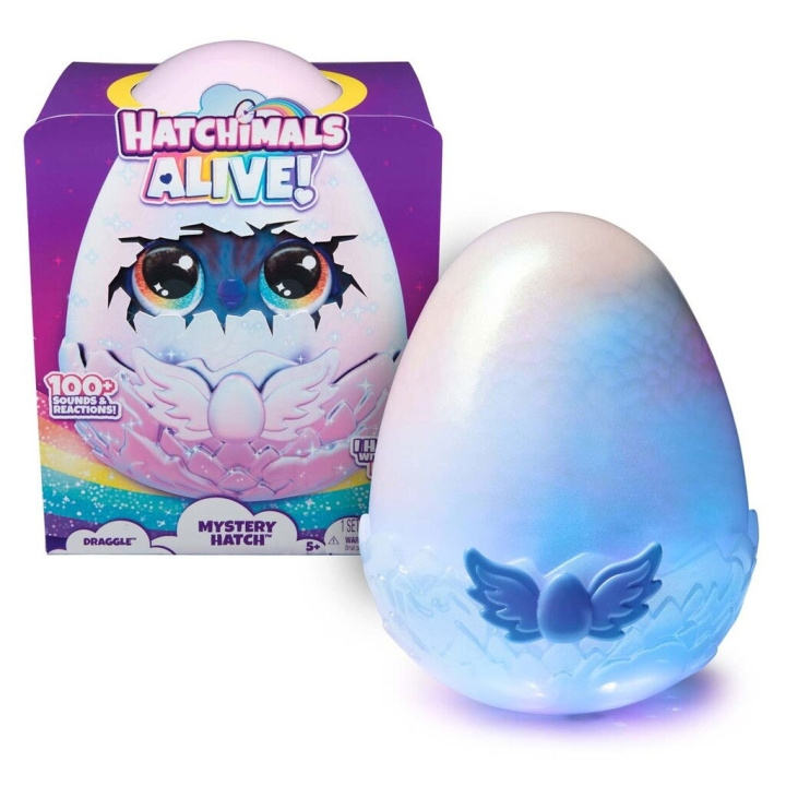 Hatchimals Alive Secret Hatch Draggle Asst. (6069282) i gruppen LEGETØJ, BØRN & BABY / Legetøj / Legetøj hos TP E-commerce Nordic AB (D13764)