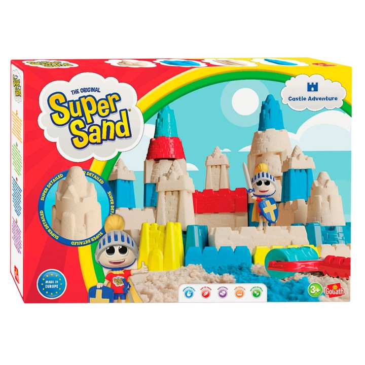 Goliath Super Sand - Slotseventyr (GO18146) i gruppen LEGETØJ, BØRN & BABY / Legetøj / Eksperiment og gør det selv hos TP E-commerce Nordic AB (D13776)