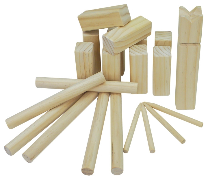 Happy Summer Kubb (303700) i gruppen LEGETØJ, BØRN & BABY / Udeleg & Sport / Sport og spil hos TP E-commerce Nordic AB (D13798)