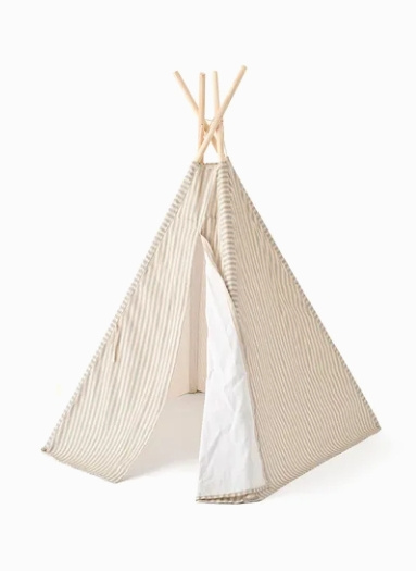 Kids Concept Tipi-telt med striber (1000937) i gruppen LEGETØJ, BØRN & BABY / Børneværelse / Børnemøbler hos TP E-commerce Nordic AB (D13824)
