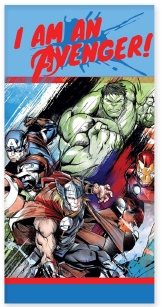 AVENGERS Håndklæde - 70x140 cm - AVENGERS (110050) i gruppen HJEM, HUS & HAVE / Badværelse / Håndklæder hos TP E-commerce Nordic AB (D13825)